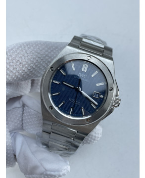 (준비완료/특급배송)NO.4184/MZF공장 IWC 인제니어 오토매틱 40 스틸 블루 다이얼 스틸 브레이슬릿 A2892