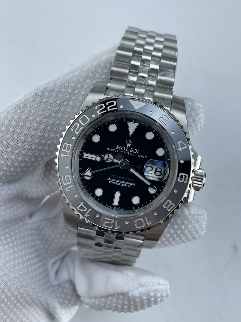 (준비완료/특급배송)NO.4410/롤렉스 지엠티마스터2 블랙그레이 쥬빌레 GMT-Master II 126720 GRNR